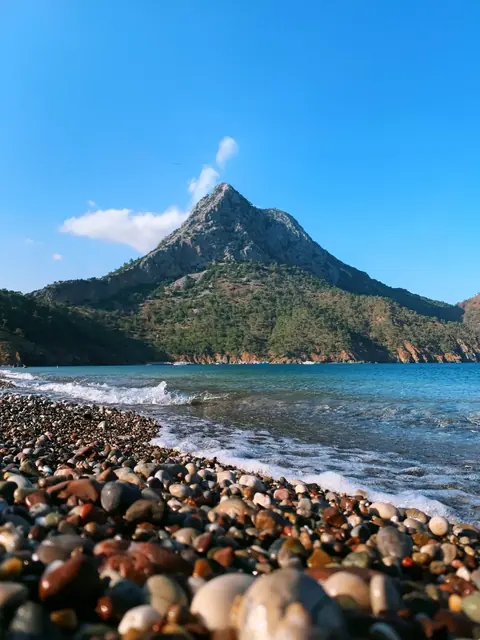 View of Adrasan Bay and its surroundings