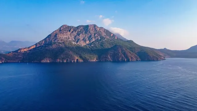 View of Adrasan Bay and its surroundings