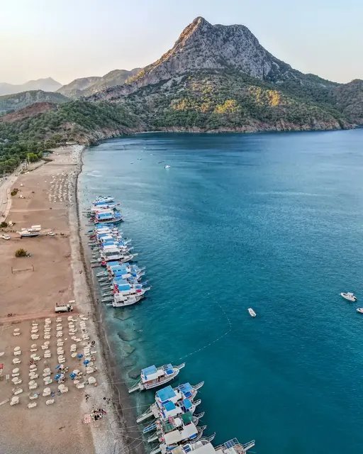 View of Adrasan Bay and its surroundings
