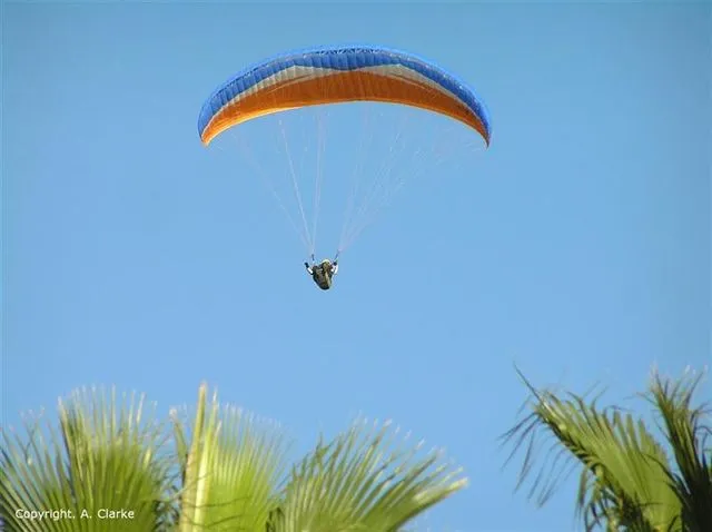 Photos from a paragliding flight in Adrasan