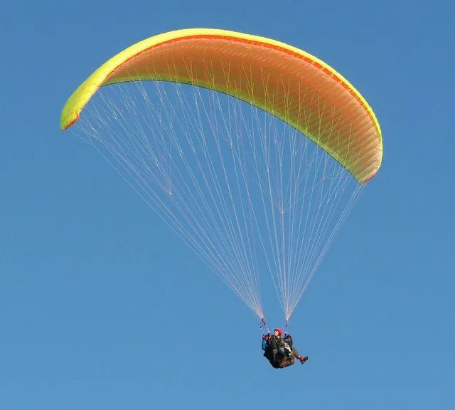 Photos from a paragliding flight in Adrasan