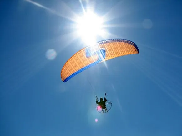 Photos from a paragliding flight in Adrasan