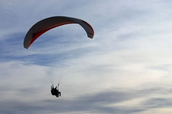 Photos from a paragliding flight in Adrasan