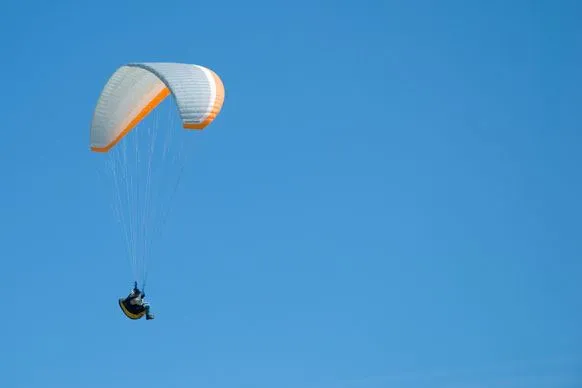 Photos from a paragliding flight in Adrasan